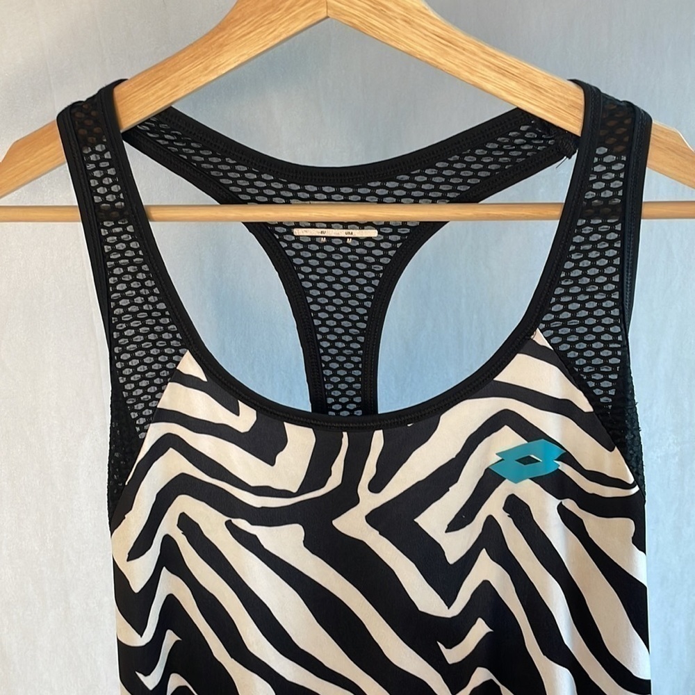 Lotto Zebre Dress tennis dress - small - Excellent condition zebra print - Picture 2 of 3